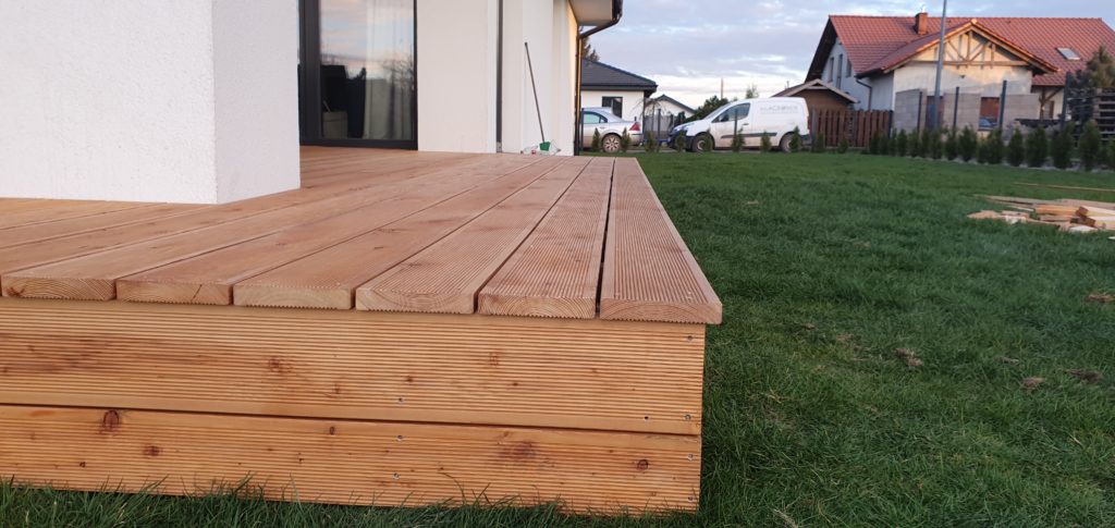 tarasy drewniane